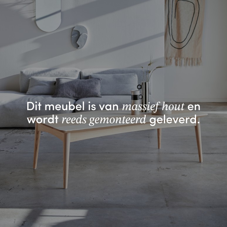 Josef - Salontafel van massief Frans olijfessenhout