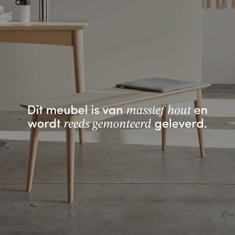 Josef - Bank van massief Frans olijfessenhout