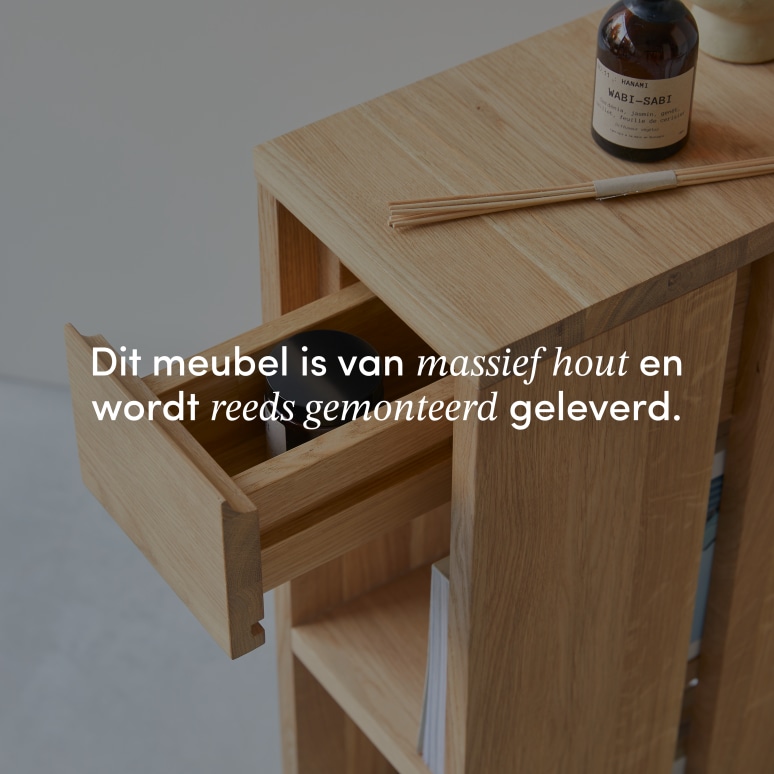 Eden - Massief eiken banktafel