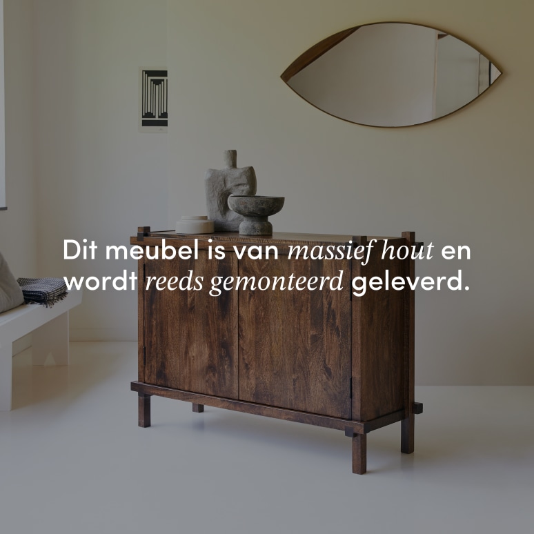 Arko - Buffetkast van massief mangohout 120 cm