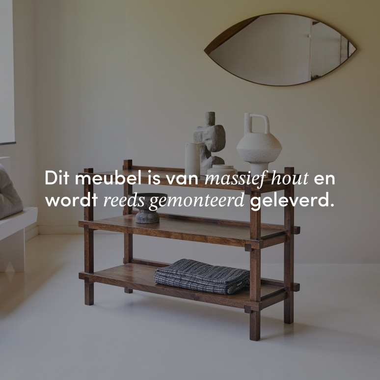 Arko - Boekenkast van massief mangohout