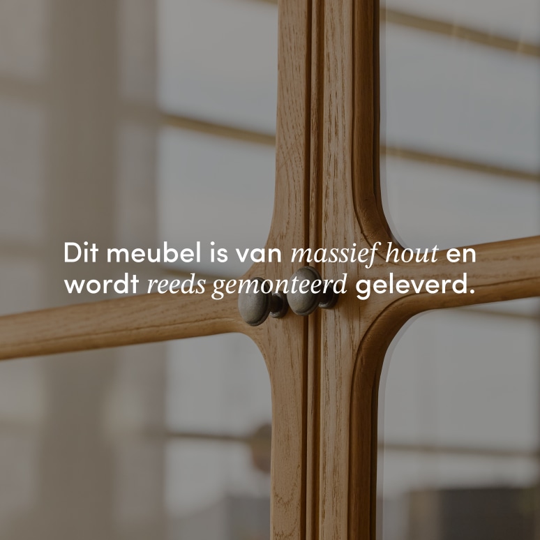Marthe - Massief eikenhouten servieskast
