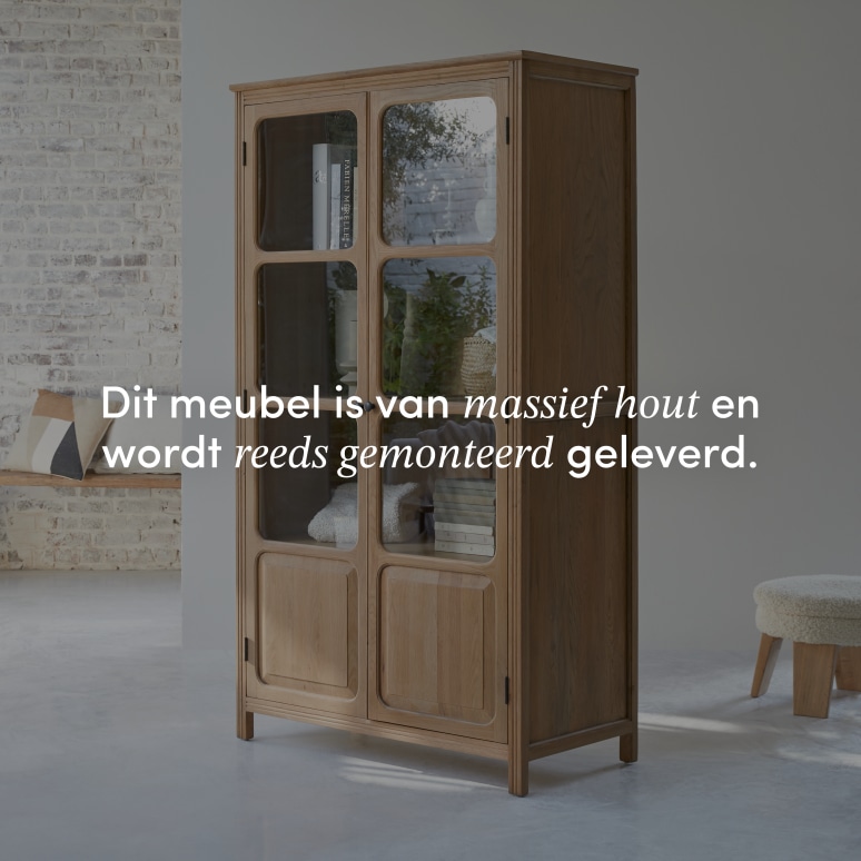 Marthe - Massief eiken opbergkast