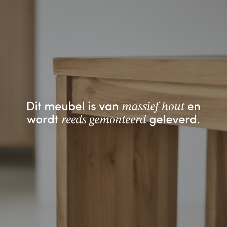Eden - Kinderbureau van massief teak