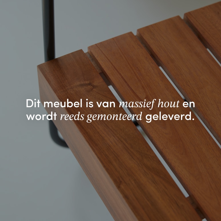 Key Wood - Fauteuil van massief acacia