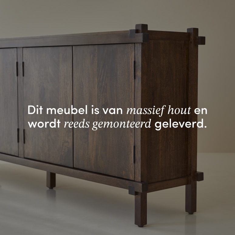 Arko - Buffetkast van massief mangohout 190 cm