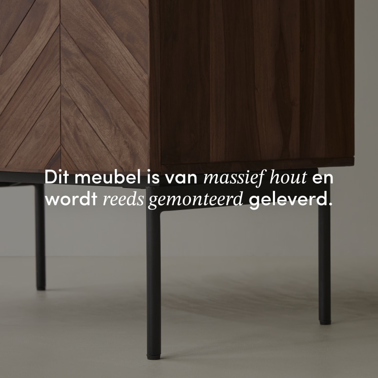 Ismaël - Massief palissander badkamermeubel 80 cm