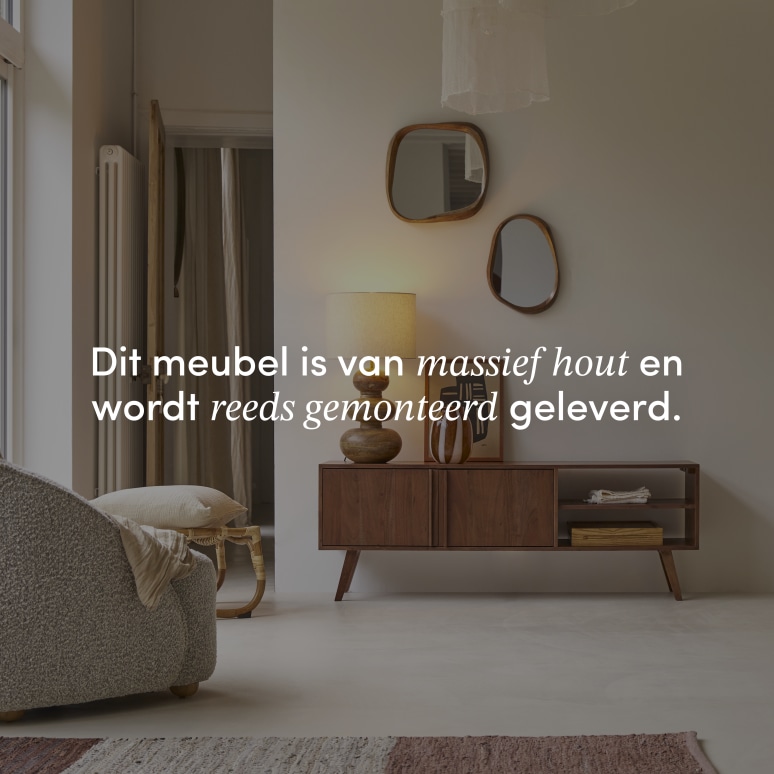Niels - Acacia tv-meubel 150 cm