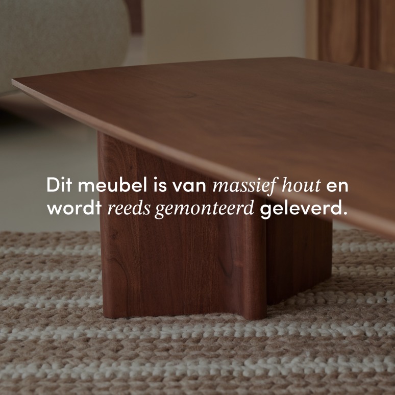 Suzanne - Salontafel in massief acacia
