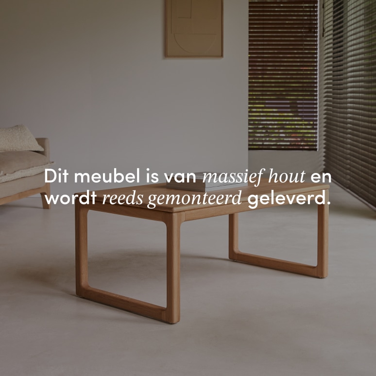 Arto - Salontafel van massief eikenhout