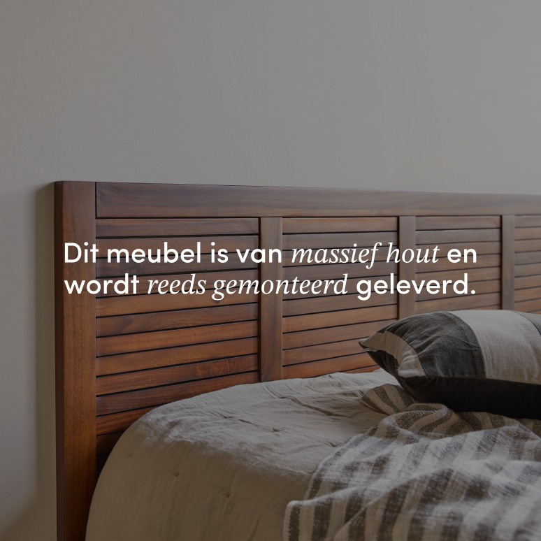 Loggia - Hoofdbord van massief acaciahout 180 cm