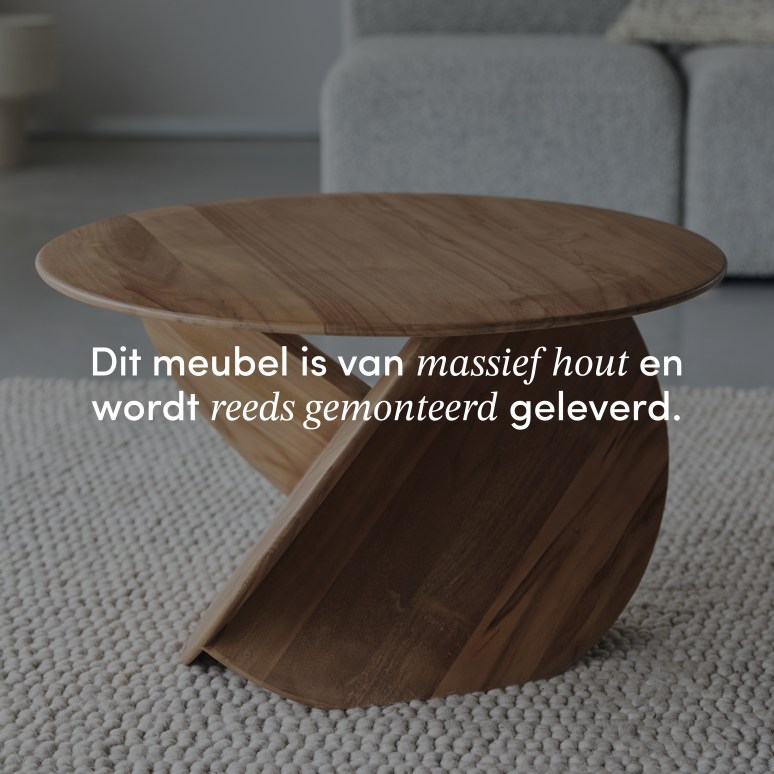 Gonzague - Salontafel in massief teak, klein model