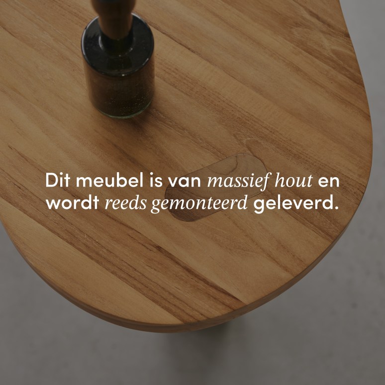 Lothaire - Salontafel in massief teak