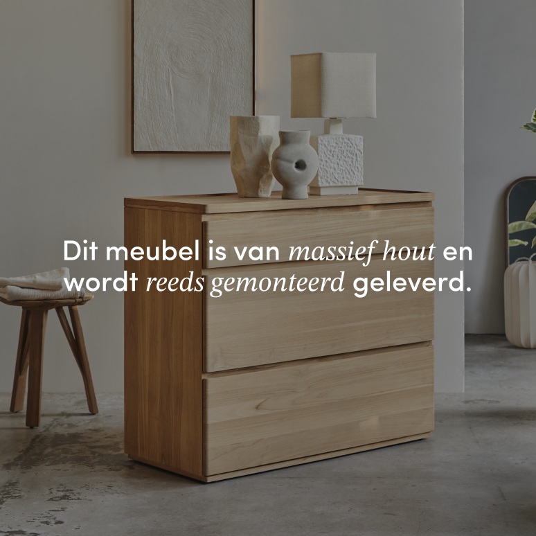 Nino - Commode in massief teak