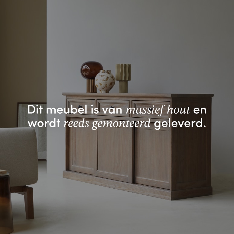 Roma - Massief grenen buffetkast 170 cm