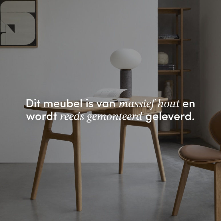 Yaël - Massief eiken bureau