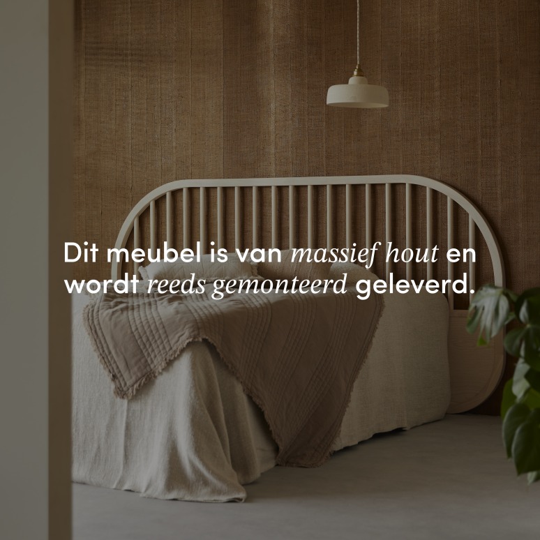 Théodore - Hoofdbord in massief essenhout 220 cm