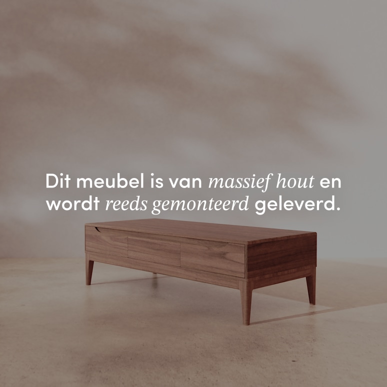 Gabrielle - Salontafel in massief mango Gabrielle