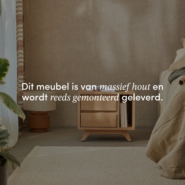 Esmée - Massief eikenhouten nachtkastje