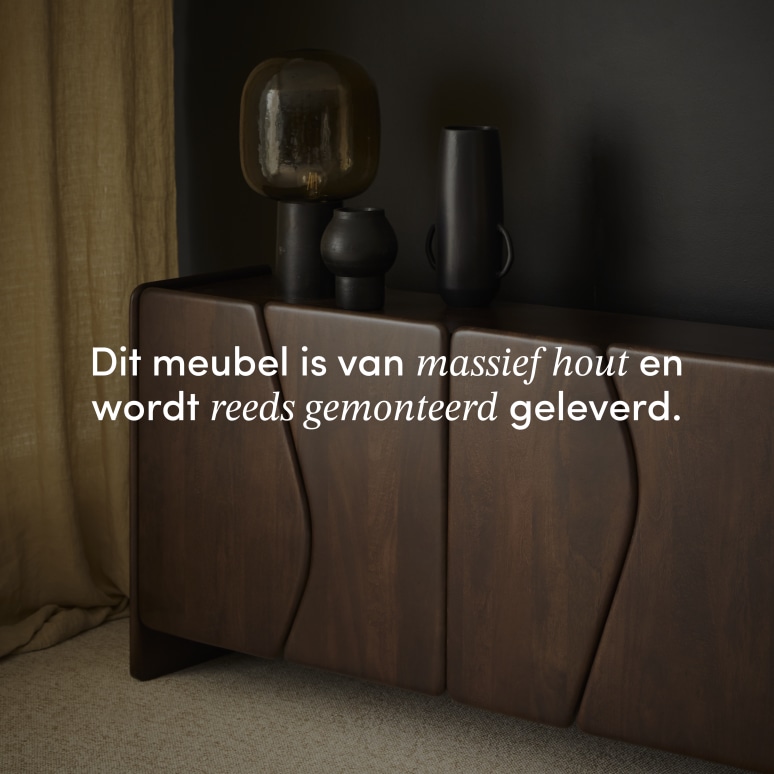 Noé - Buffetkast in massief mangohout 160 cm