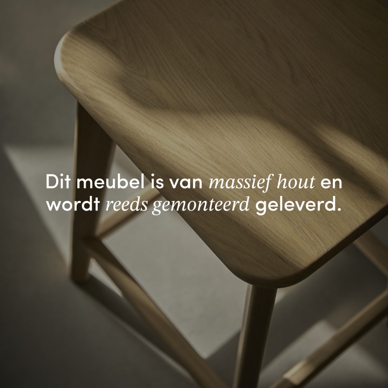 Abel - Counterkruk in massief eikenhout