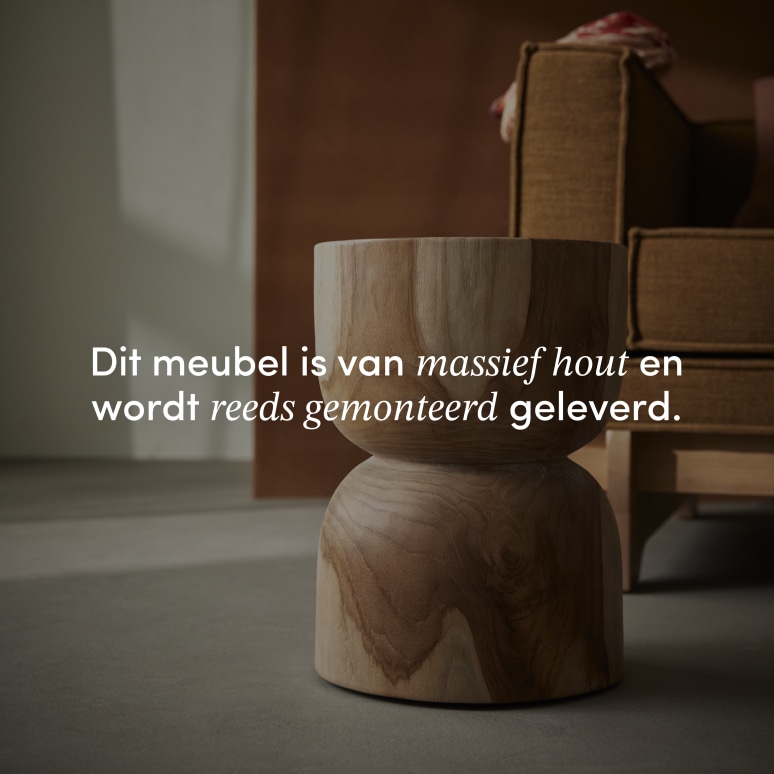 Mare - Bijzettafel van massief teak