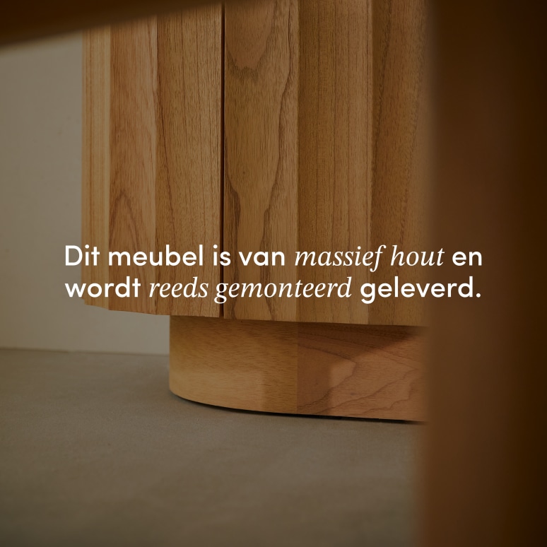 Andréa - Buffetkast van massief mindihout 150 cm