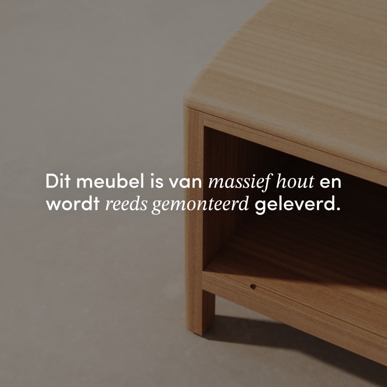 Celestine – Mahoniehouten TV-meubel 130 cm