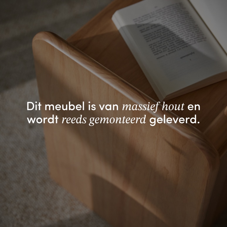 Alfie - Massief dennenhouten nachtkastje