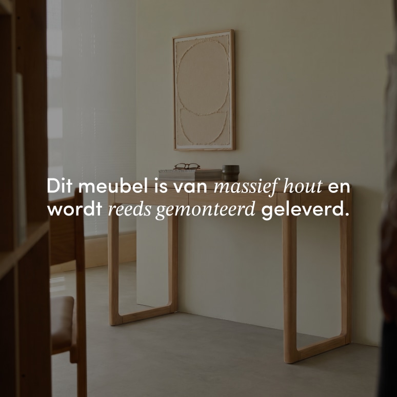 Arto - Massief eikenhouten bureau