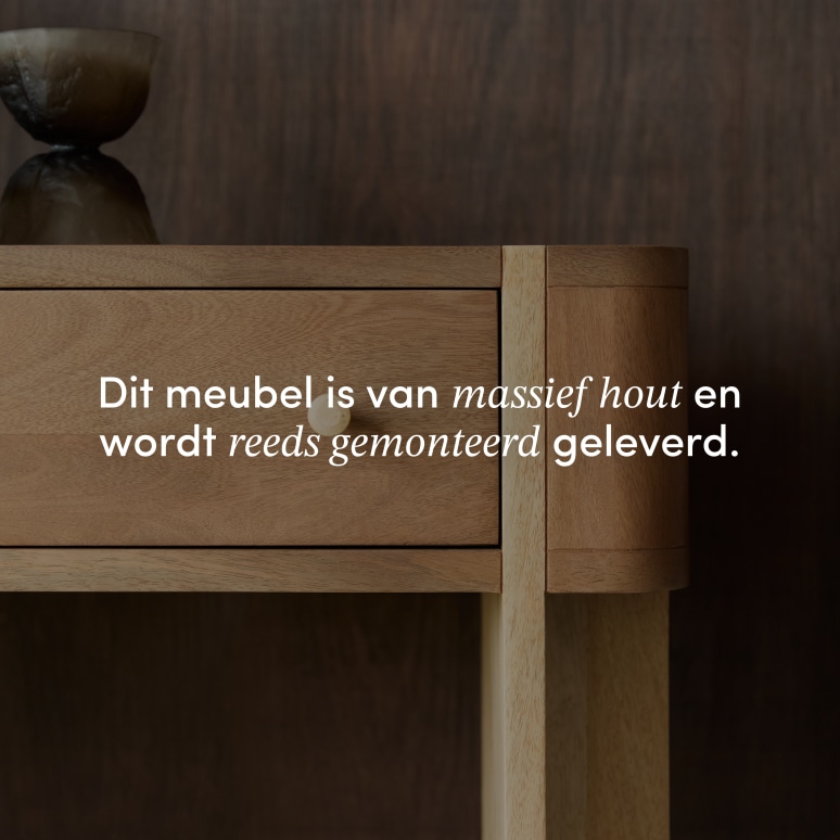 Gaya - Bijzettafel van massief mangohout