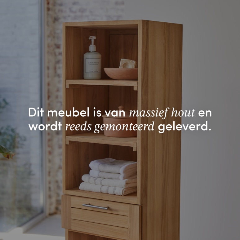 Soho - Massief teakhouten kolomkast 