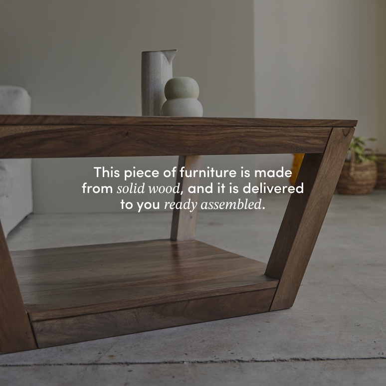 Villa - Solid sheesham Coffee Table