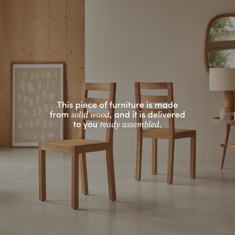 Alto - Solid teak chair