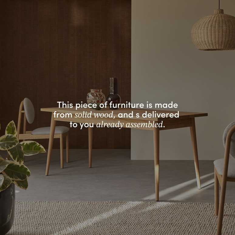 Jonàk - Table in solid teak - 6-8 people