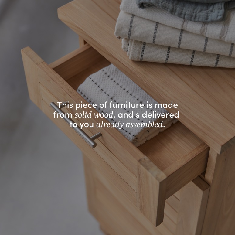 Soho - Solid teak storage unit