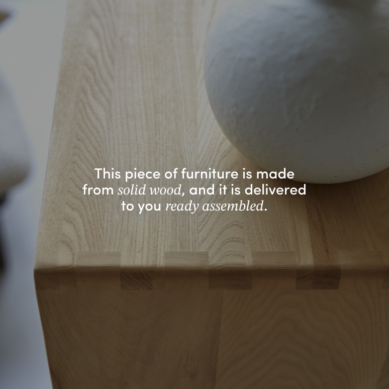 Luis - Low bookcase in solid elm and rattan