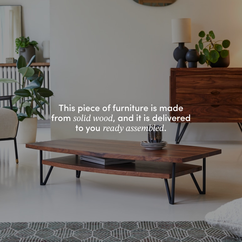 Bonnie - Solid sheesham coffee table