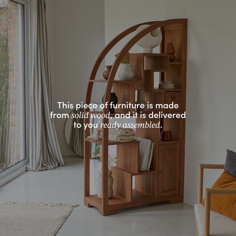 Alco Tipo - Solid teak bookcase