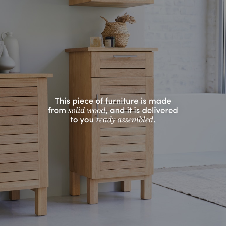 Soho - Solid oak base unit