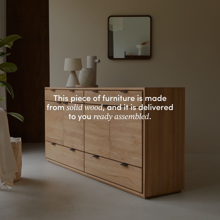 Senson - Solid teak sideboard 200 cm