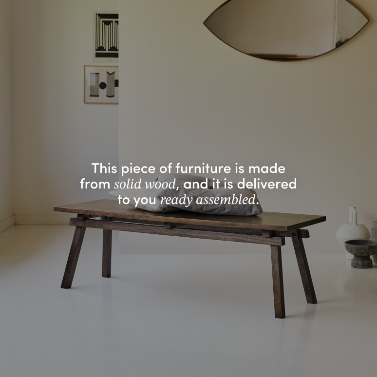 Arko - Solid mango wood bench