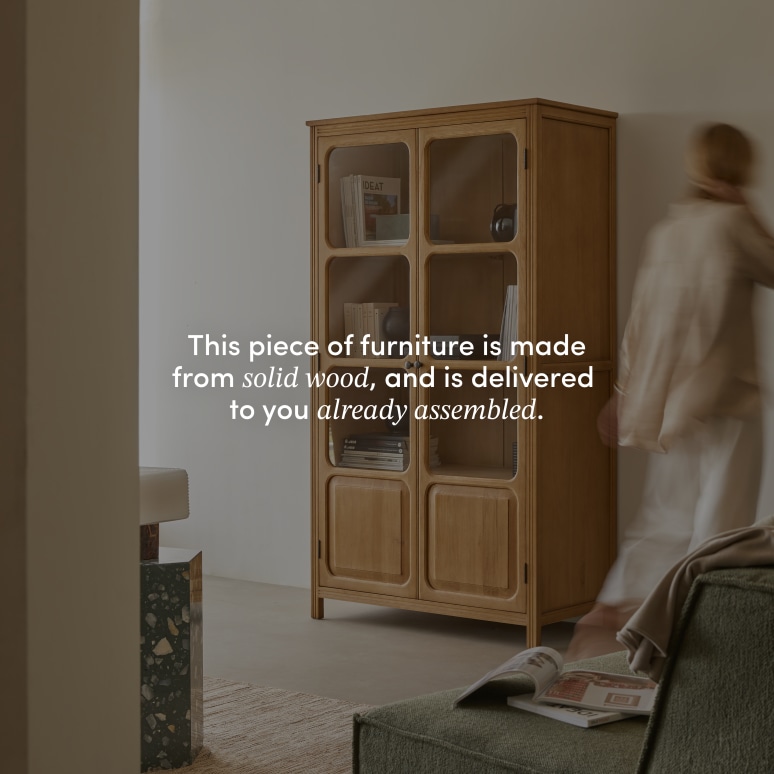 Marthe - Solid oak bookshelf