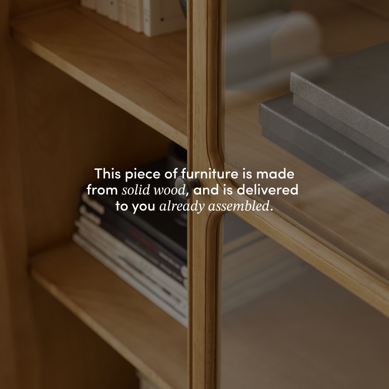 Marthe - Hallway wardrobe in solid oak