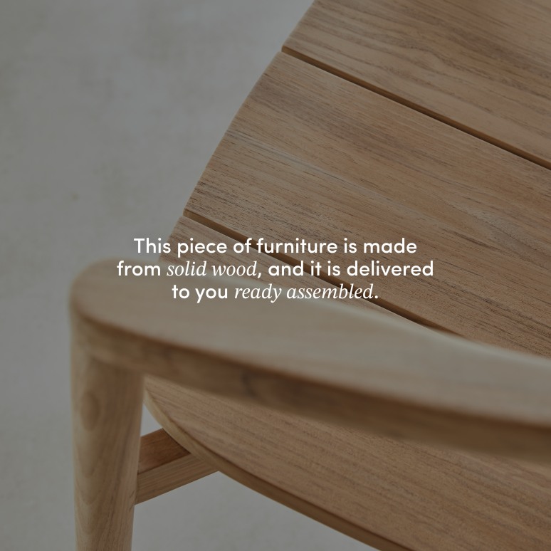 Francia - Solid teak chair