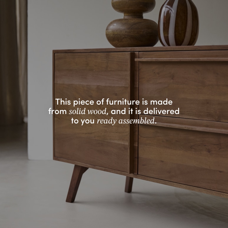 Niels - Acacia sideboard 175 cm