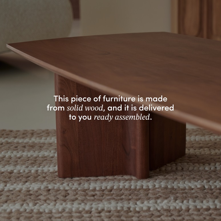 Suzanne - Solid acacia coffee table