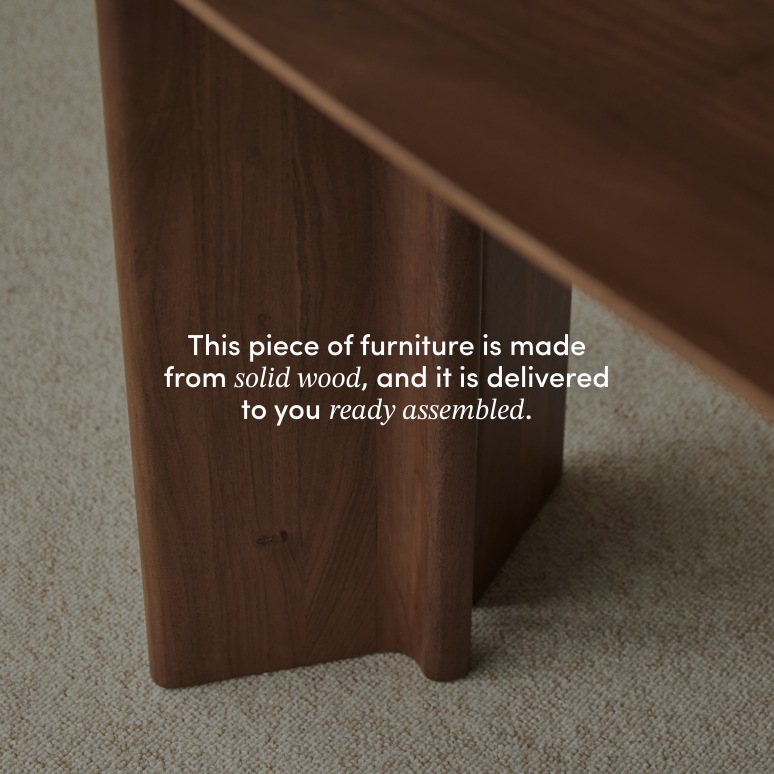 Suzanne - Console table in solid acacia wood