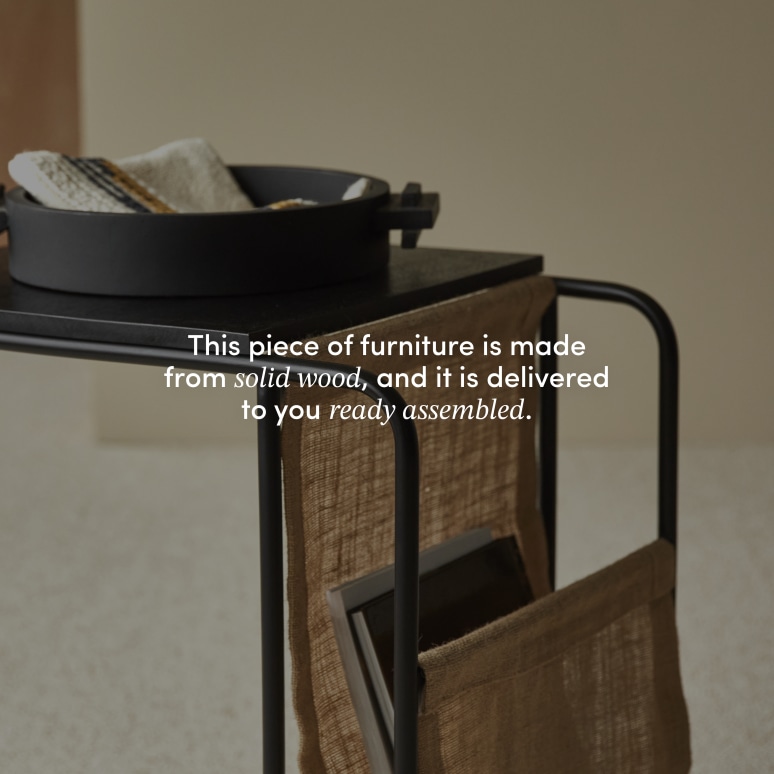 Fidele - Solid mango side table