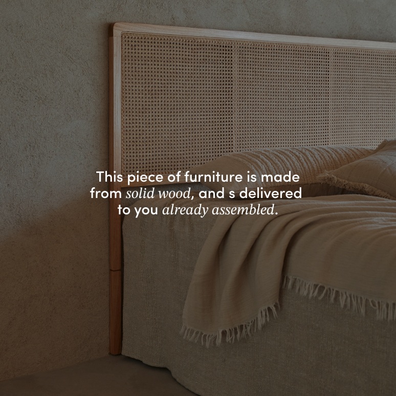 Adèle - Rattan headboard - 180 cm